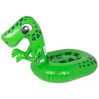 heimtexland Luftmatratze Wassertier aufblasbar Pool Strand XL Schwimmtier, (Typ889, 1-St., Typ889), Wasserspielzeug I Dino I 155x88x100 cm I 2 Luftkammern bunt 88 cm x 155 cm x 100 cm