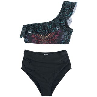 Harry Potter Bikini-Set - Phoenix - S bis XXL - für Damen - Größe L - schwarz  - EMP exklusives Merchandise! - L