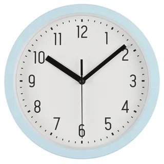 IB Laursen Wanduhr Classic in verschiedenen Farben, Höhe 4, Ø 20 cm, Türkis