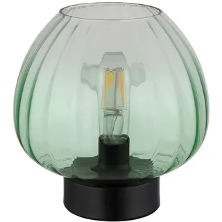 GLOBO Tischleuchte Schwarz/Grün D 23 cm
