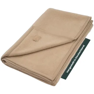 Ritter Decken Cashmera Kaschmirdecke 100 x 150 cm - Creme - Hochwertige Wolldecke aus Kaschmir - Warme & Luxuriöse Wolldecke - Made in Germany