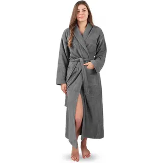 Normani Bademantel Lola Grau M