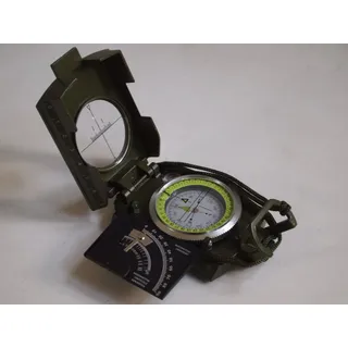 Levenhuk Peilkompass Militär Marsch - Army AC20 Kompass für Outdoor, Camping, Airsoft grün