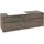 Waschbeckenunterschrank 160 x 55 cm Stone Oak