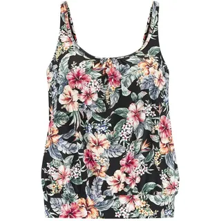 LASCANA Tankini-Top Damen schwarz bedruckt Gr.36