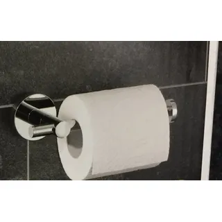 WC Papierrollenhalter ideal für Mietwohnungen-ohne Bohren inkl. Befestigungsset nie wieder bohren
