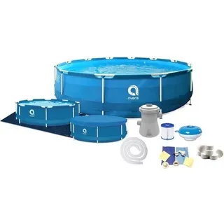 Viking Choice - Avenli Schwimmbad 366 X 76 Cm Mit Pumpe - Komplettset