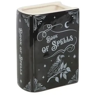 Something Different Dekovase Buch der Zaubersprüche Gothic Vase Raven Deko