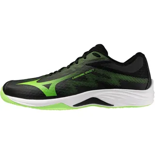 Mizuno Lightning Select Volleyballschuhe 49 - black/jasmine green 37