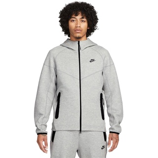 Nike Fleecejacke-fb7921 Fleecejacke, Dk Grey Heather/Black, M
