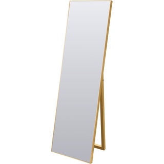 Standspiegel LENFRA "Ron" Spiegel Gr. B/H/T: 45 cm x 150 cm x 6 cm, goldfarben Spiegel