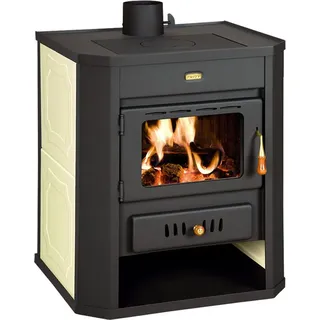 Wasserführender Kaminofen Holzofen Prity WD W15 7 + 12 kw EEK-A