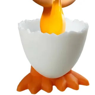 Eierbecher für Kinder, lustige Eierbecher, Eierbecherhalter, gekochter Eierschneider, Eierköpfer, Eierbrunch-Eierbecher, Hühnerfüße, Eierständer für Restaurants, Kinder, Küchenwerkzeug