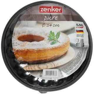 Zenker Springform mit Flach- und Rohrboden Ø 24 cm