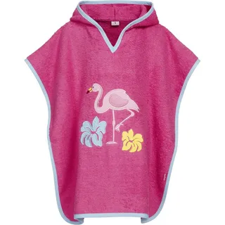 Playshoes Frottee-Poncho Flamingo pink, S,L