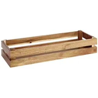 APS 11623 Holzbox SUPERBOX 55,5 x 18,5 x 10,5 cm 11-tlg. braun