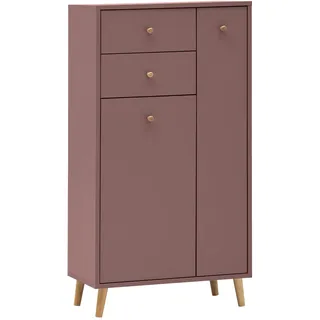 Schildmeyer Highboard 60,2 x 103,4 x 33,05 cm Mauve