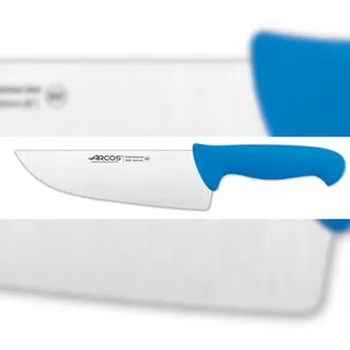ARCOS Serie 2900 - Profi-Metzger-Messer Breite 20 cm Stahl NITRUM. Blau