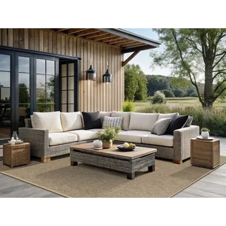 Dekowe Teppich Naturino Prestige Spezial, rechteckig, Höhe: 10 mm, Flachgewebe, meliert, Sisal Optik, In- und Outdoor geeignet beige 300 cm x 400 cm x 10 mm