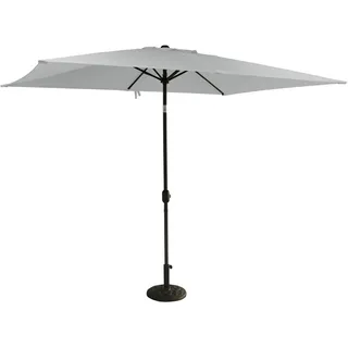 Solax Sunshine XXL-Sonnenschirm, ca. 2 x 3 m - Grau