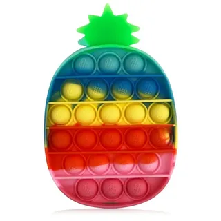 Frentree Lernspielzeug Push Pop Anti-Stress, Spielzeug, Fidget Toy für Kinder und Erwachsene Eis, Kreis Pop It bunt
