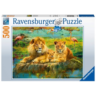 Ravensburger Puzzle Löwen in der Savanne