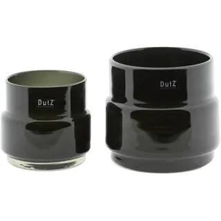 DutZ Pot MAARTJE | Smoke | mundgeblasenes Glas | Vase, Windlicht, bertopf | versch. Grössen (H 14 cm D 16 cm), 1474278,1474279