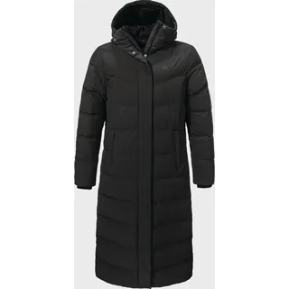 Schöffel Damen Style Vindave Down Mantel (Größe L, schwarz)