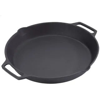 Echtwerk Grillzubehör Guss mit Grillstreifen 35cm