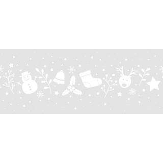 d-c-fix Fensterbilder Winter Joy - statisch selbsthaftend & wiederverwendbar - Weihnachten Fensterdeko innen Weihnachtsdeko Fenster-Sticker Fensterfolie Winter-Deko Schnee Schneemann 20 x 150 cm