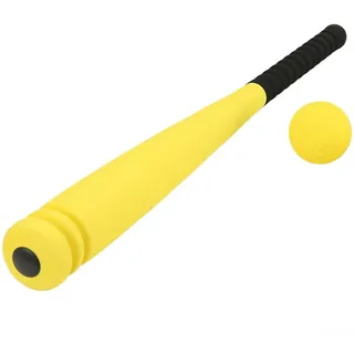 Jotekonoby Kinder-Baseballschläger und -Ball aus Schaumstoff, weicher Schwamm-PVC-Kern für sicheres Üben im Innen- und Außenbereich, leichter Kleinkind-Wiffelschläger für Hinterhof, Park-Training