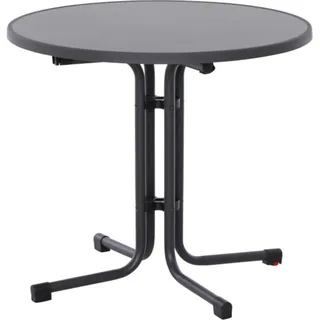 Siena Garden Paco Klapptisch Ø 80 cm matt-anthrazit