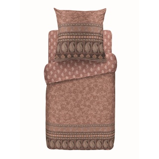 Bassetti Bettwäsche Mantova, Rosa, Textil, Ornament, 155 cm, Textiles Vertrauen - Oeko-Tex®, pflegeleicht, bügelleicht, Schlaftextilien, Bettwäsche, Bettwäsche