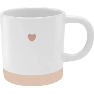 SHEEPWORLD Tasse mit graviertem Herz 0,4 l Mehrfarbig