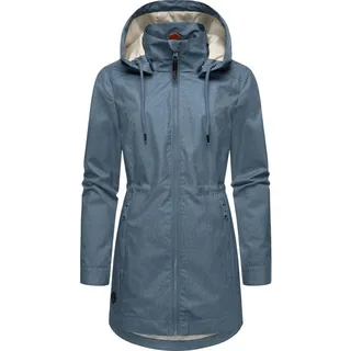 Ragwear Damen Übergangsmantel Dakkota II Stone Blue Gr. XL - XL