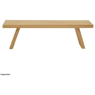 Hti-Living Schwibbogenbank aus Holz 40 cm Natur