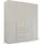 201 x 223 x 60 cm Grau/Orange