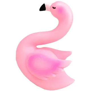 Veemoon 1 Stück Flamingo Nachtlicht Szene Layout Lampe Nachttischlampe Bezaubernde Schreibtischlampe Tischlampe Dekorationslicht Dekorative LED Lampe