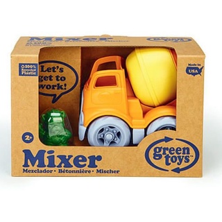 Mixer Construction Truck/Betonmischer - Orange - Green Toys