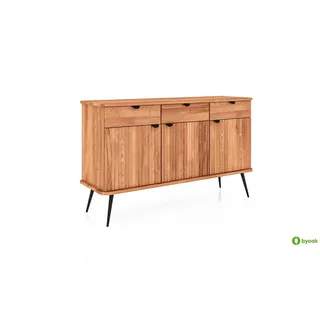 byoak Kommode, Kernbuche, Holz, Echtholz,Kernbuche, 144x87x46 cm, Wohnzimmer, Kommoden & Sideboards, Kommoden