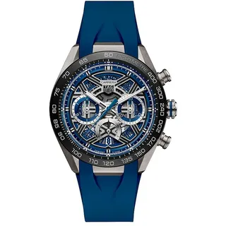 TAG Heuer Herrenuhr Carrera CBU2081.FT6274 - blau