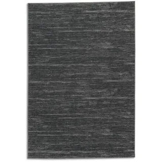 Schöner Wohnen Balance Webteppich 160 x 230 cm Grau/Dunkelgrau