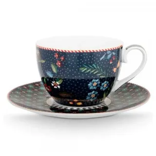 Pip Studio Kaffeetasse 0,28 l Blau