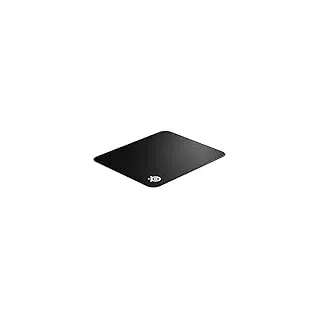 SteelSeries QcK Edge L - Gaming-Mauspad – abgenähter Rand zur Verhinderung der Abnutzung – optimiert für Gamingsensoren – Größe L - Schwarz (450mm x 400 x 2mm)