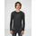 langarm Funktionsshirt Charcoal/Green/Orange Shiny XXL