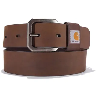 Carhartt Men's A0005502 Saddle Leather Belt - 46 - Carhartt Brown