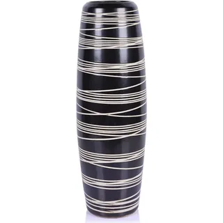 LCCCK 50 cm hohe dünne Vase, Boho-Bodenvase für Blumen, große Keramik-Bodenvase für Pampasgras, Bauernhaus-Wohnzimmerdekoration, Tisch, Kaminsims, Regal, Eckdekoration und Einweihungsgeschenk