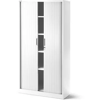 Jan Nowak Rollladenschrank 90 x 45 x 185 cm Weiß