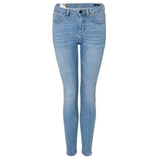 OPUS Slim-fit-Jeans hell-blau regular (1-tlg) blau
