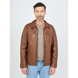 JCC Lederjacke cognac M